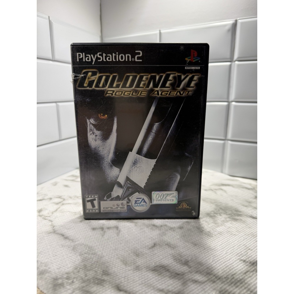 GoldenEye Rogue Agent Sony PlayStation 2 PS2 Game Complete CIB Untested